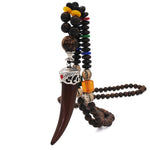 Natural Nepal Wood Beads Necklace